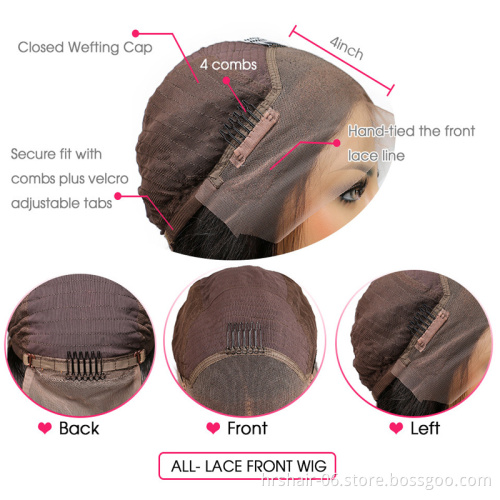 Short Bob Wig Brazilian Straight Lace Front Human Hair Wigs Remy Hair Bob Wig With Boby Hair Pre Plucked Bleached Knots